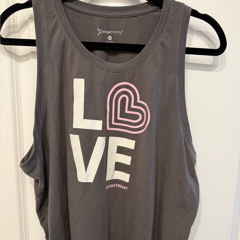 Orange Theory Fitness Gray Tank